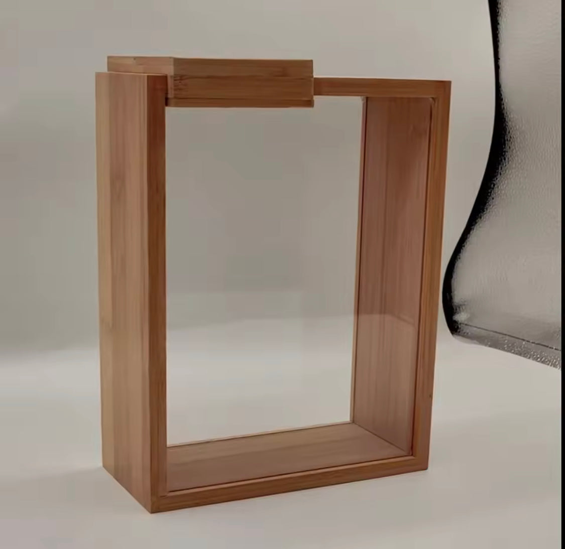 Wooden Cereal Storage Jar, Grain Food Bamboo Storage Container, Kitchen Food Storage Box Organizer Wooden Cereal Storage Jar, Grain Food Bamboo Storage Container, Kitchen Food Storage Box Organizer